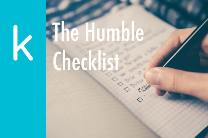 The Humble Checklist
